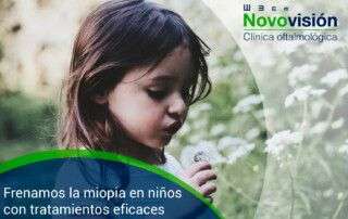 Frenar miopía en niños