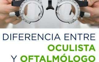 diferencia entre oculista y oftalmólogo