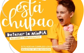 detener la miopía en niños y adolescentes