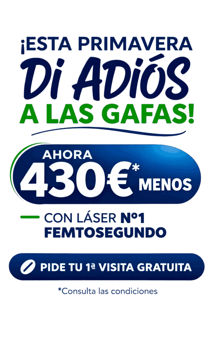 ¡Esta primavera di adiós a las gafas!